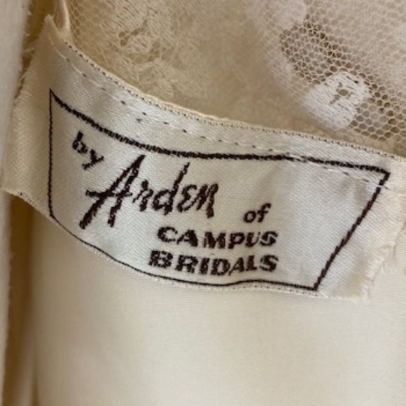 1950's "Arden of Campus Bridal" Wedding Gown - Picture 12 of 16